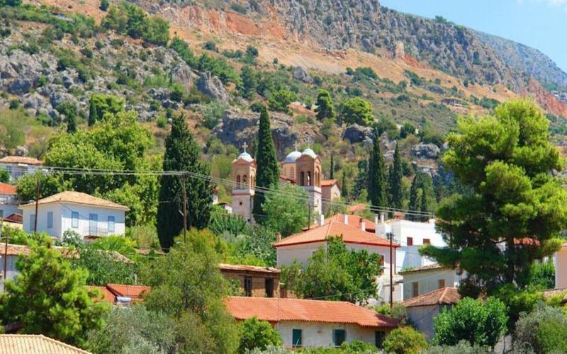 Xenonas Chrisso Hotel Delphi Luaran gambar